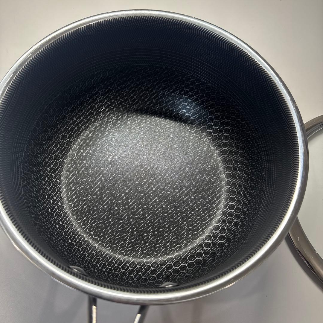 HexClad ハイブリッド 片手鍋 【2.8L】ヘックスクラッド