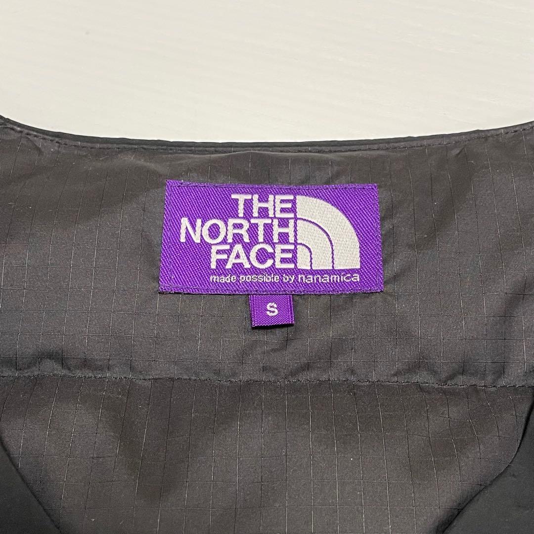 ノースフェイス パープルレーベル ダウンベスト　ブラック ライトダウン