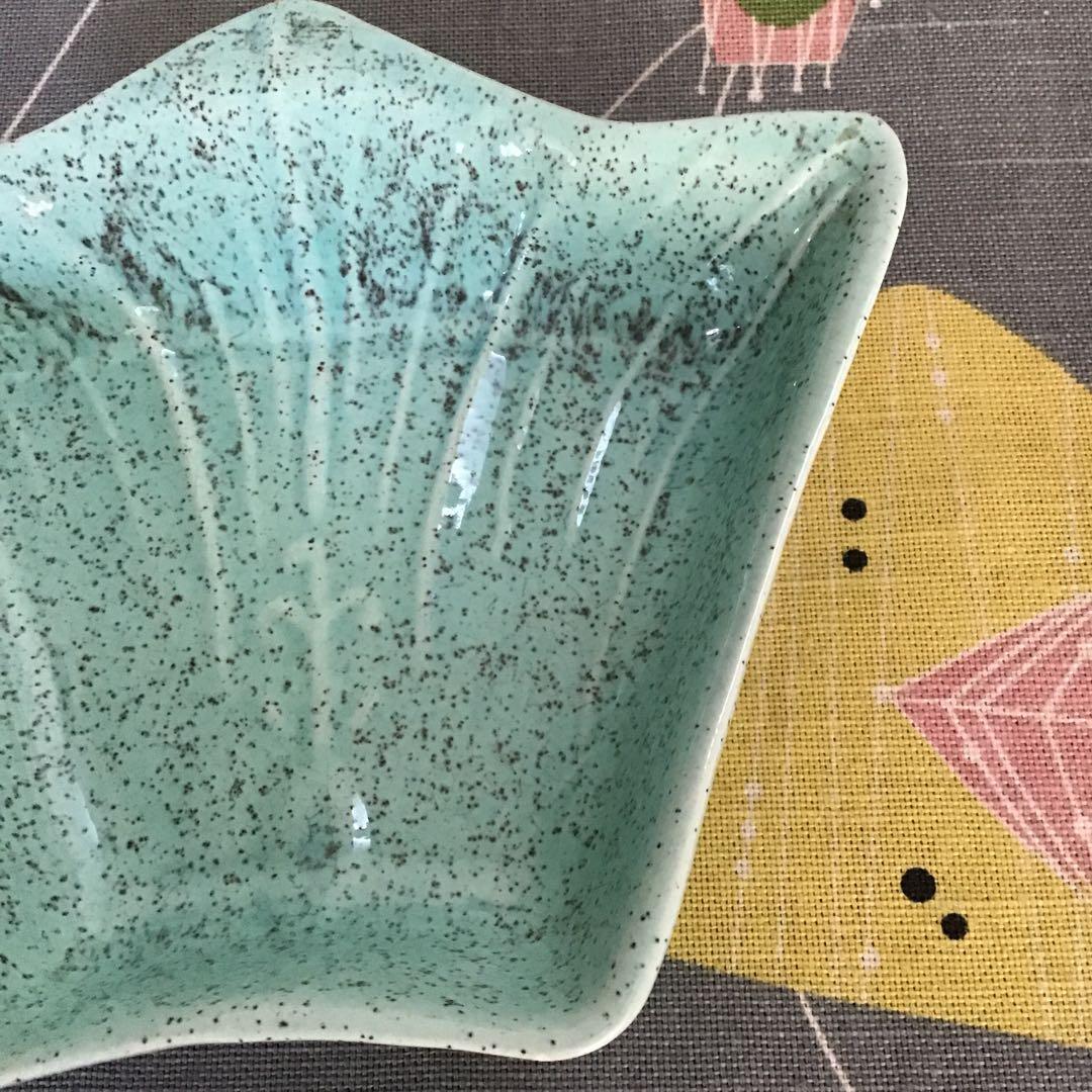 50s 60s アメリカ ビンテージ セラミック 小物入れ 灰皿