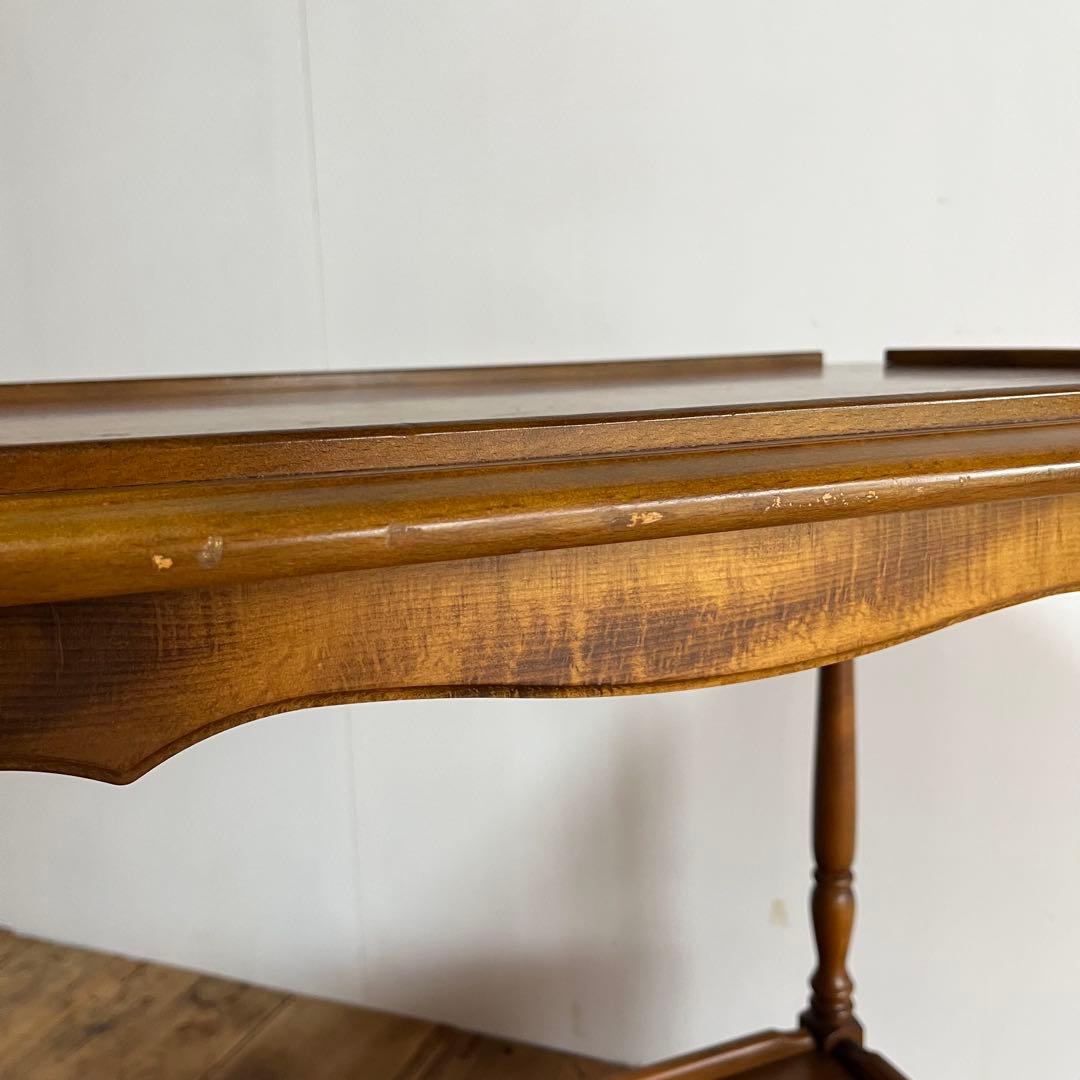 オールド カリモク キッチンワゴン 棚 カート 昭和レトロ z800