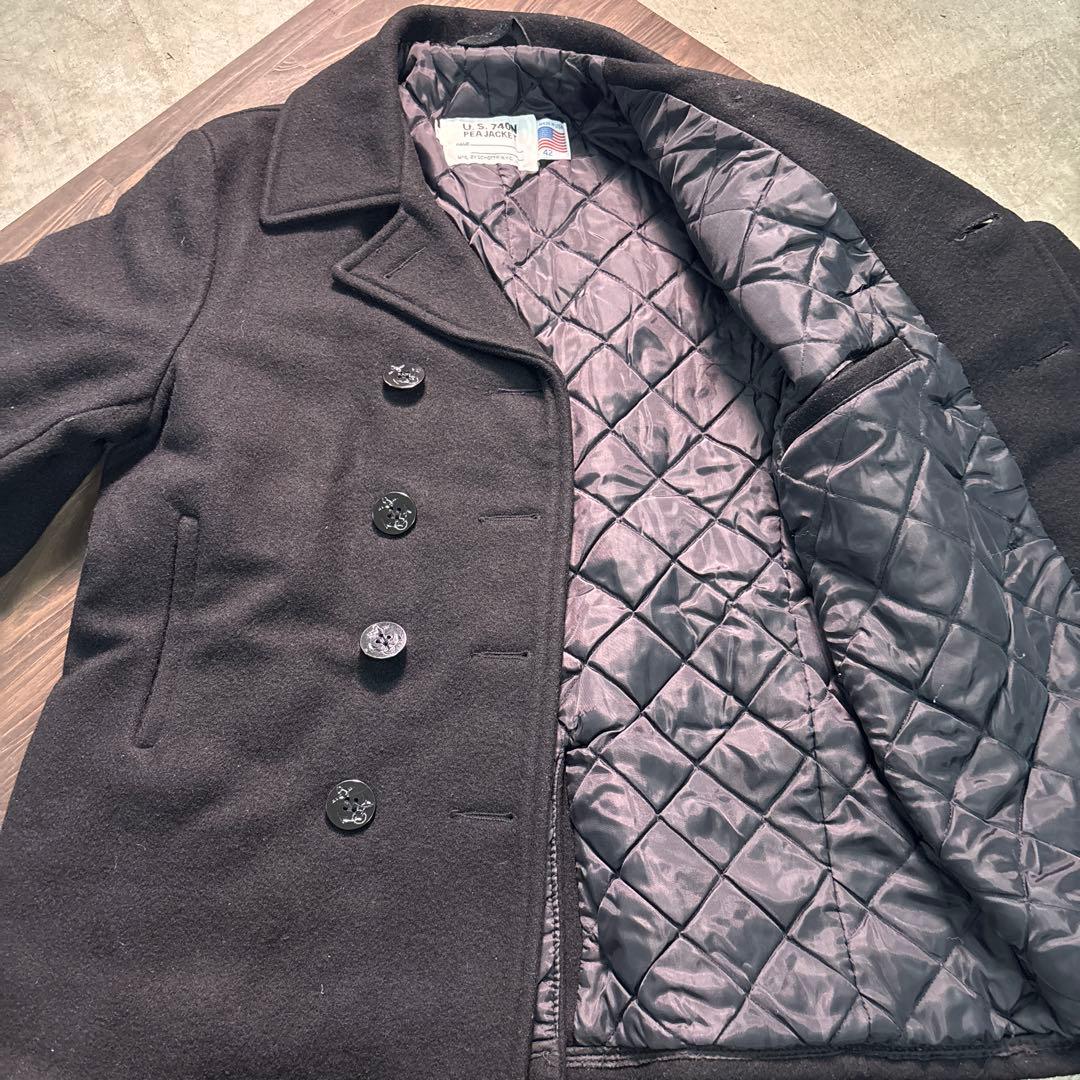 Red Day様7W1 USA製　schott U.S.740N ピーコート古着