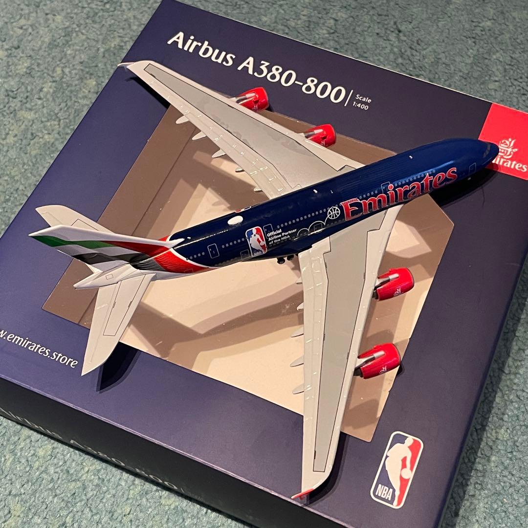 Emirates A380-800 エミレーツ NBA ジェミニ 公式