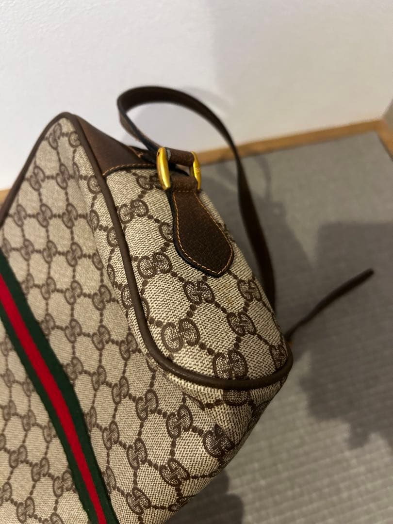 美品　GUCCI　グッチ　オールドグッチ　シェリーライン　ショルダーバッグ　レア