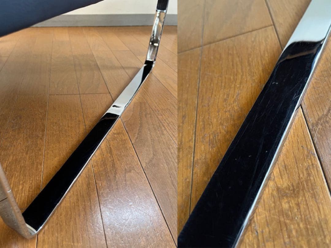 アメリカ　ラザール　本革ラウンジチェア　② ミッドセンチュリー　アールデコ　美品