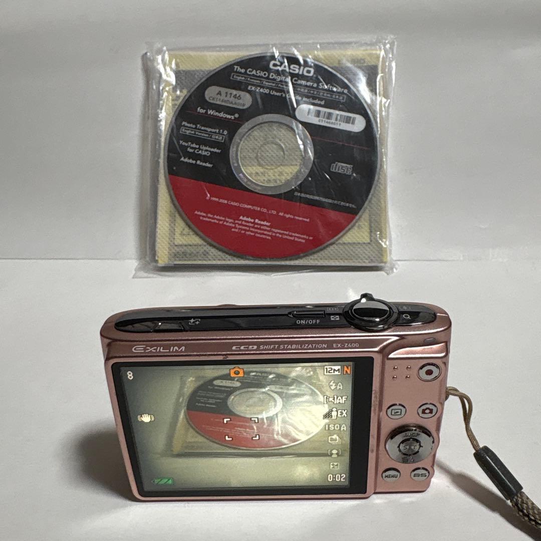 CASIO EXILIM EX-Z400 ピンク デジタルカメラ