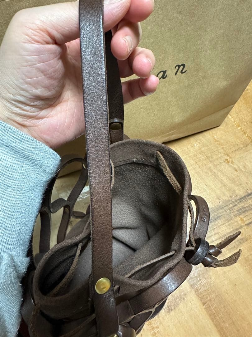 Organ ハニカム巾着バッグ