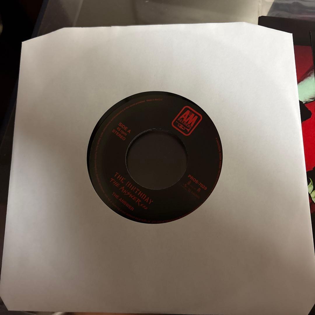 THE BIRTHDAY 7インチ シングル レコード