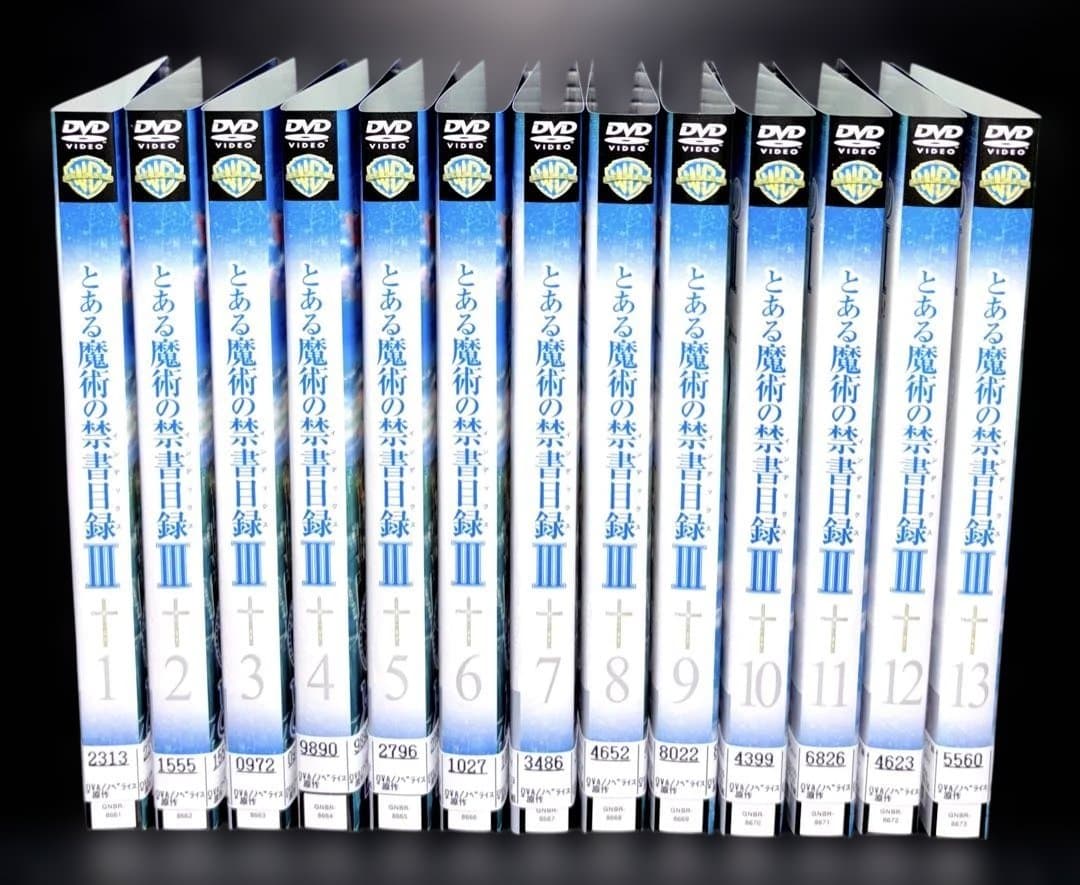 とある魔術の禁書目録 DVD 1期 2期 3期 全29枚