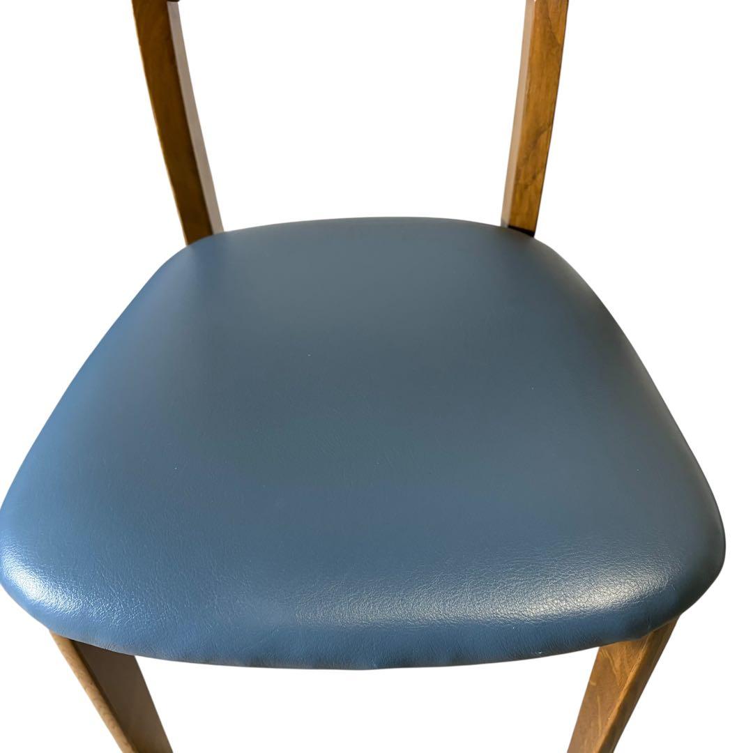 極美品 飛騨産業 ダイニングチェア キツツキマーク 2脚セット②