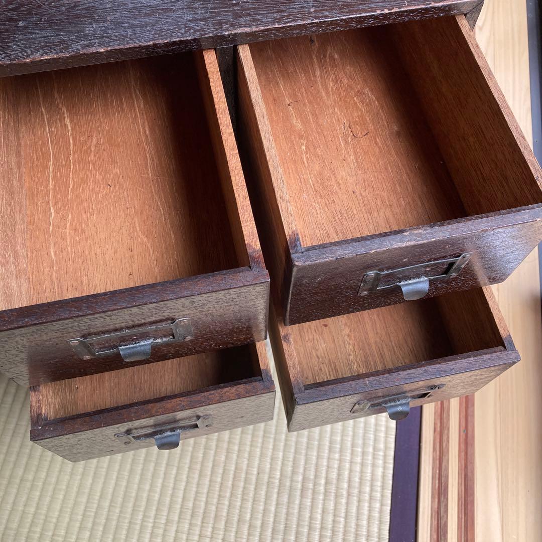 木製　引き出し　収納 古箪笥