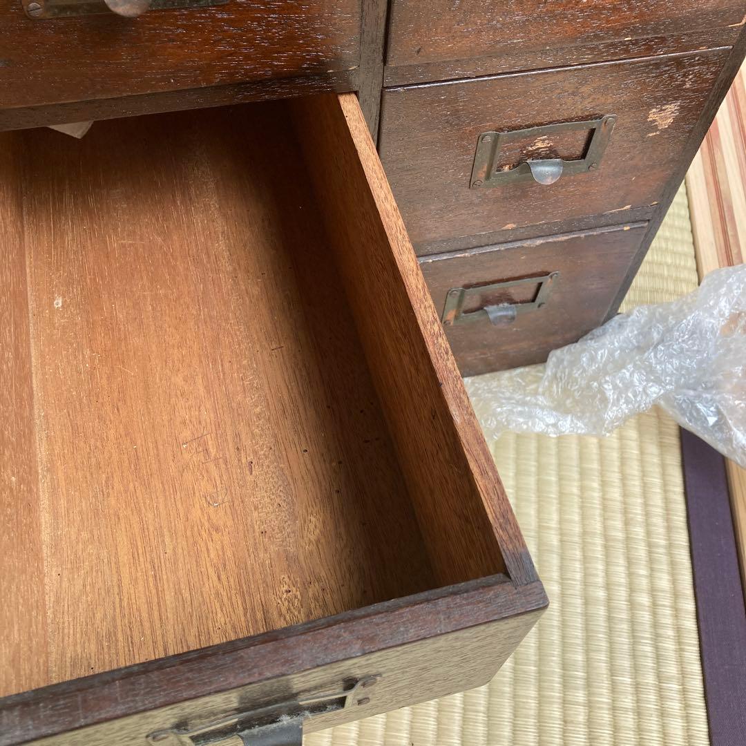 木製　引き出し　収納 古箪笥