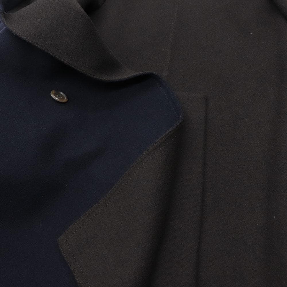 極上品　HERNO　ヘルノ　イタリア製　ダブルフェイス　ベルテッド　ウールコート