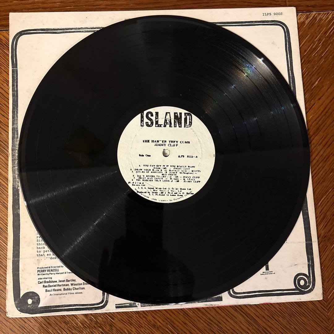 【希少】JIMMY CLIFF/THE HARDER THEY COME JA盤