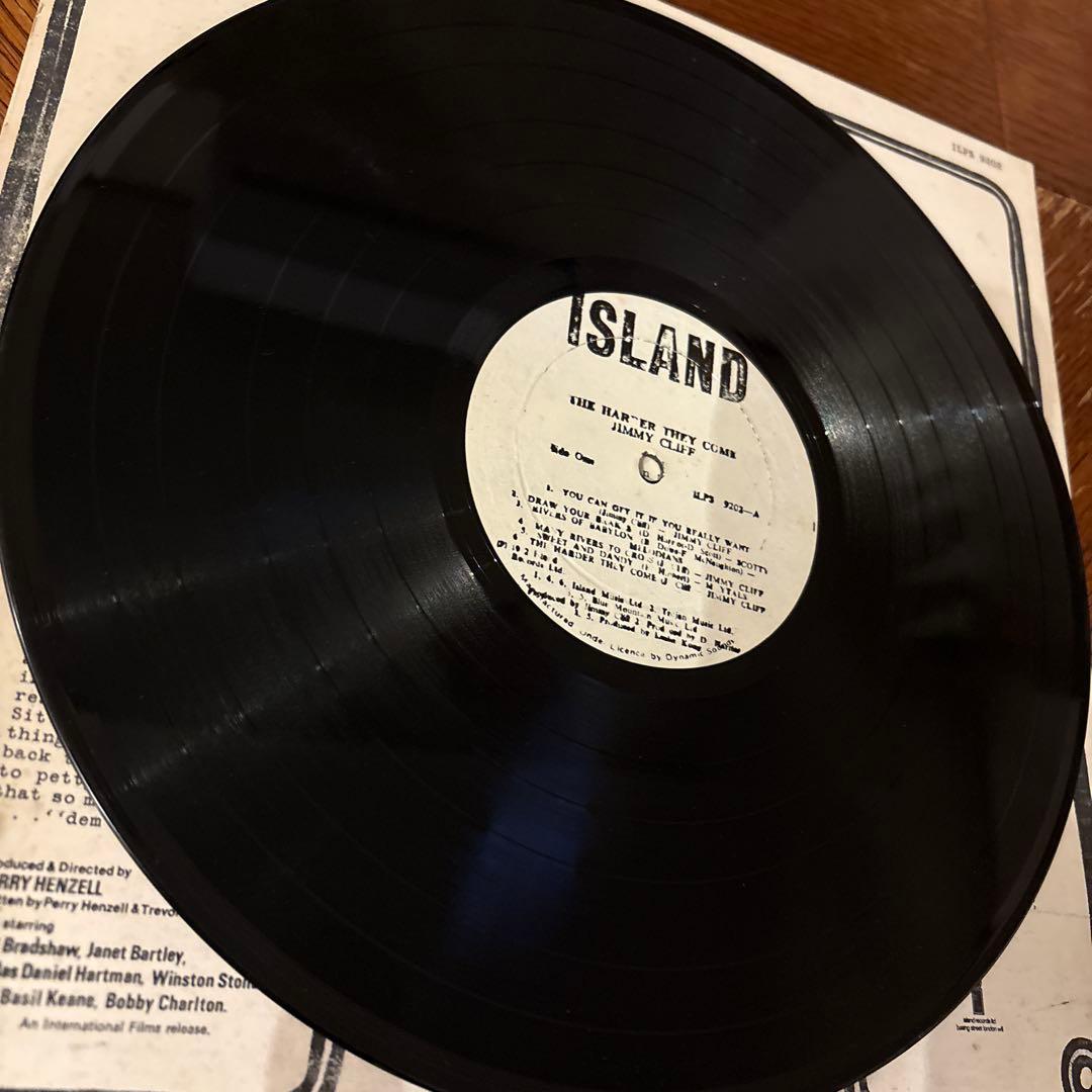 【希少】JIMMY CLIFF/THE HARDER THEY COME JA盤