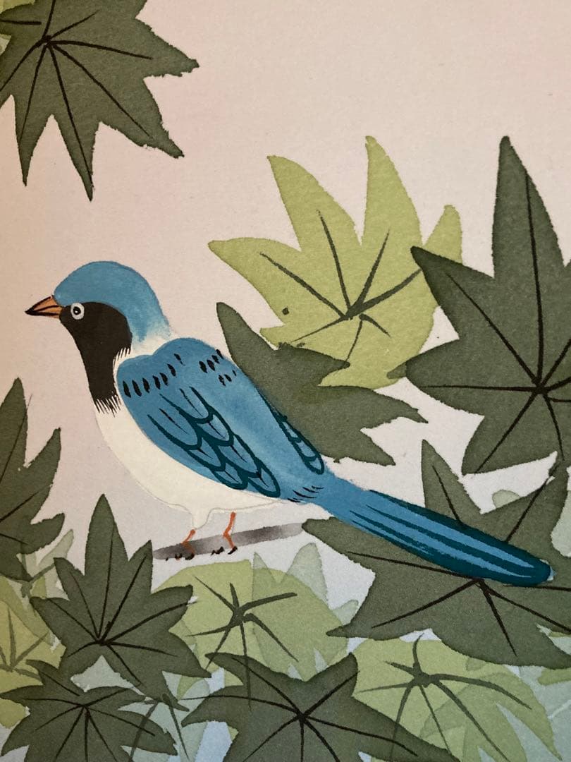 掛け軸　4本セット　四季花之図　慶胤　絹本　尺八　花鳥　春夏秋冬