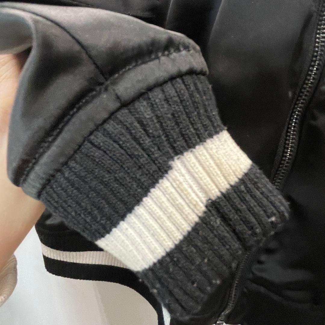 【T42】寝田ルネ × PSYCHO NATION 　リバーシブル　スカジャン