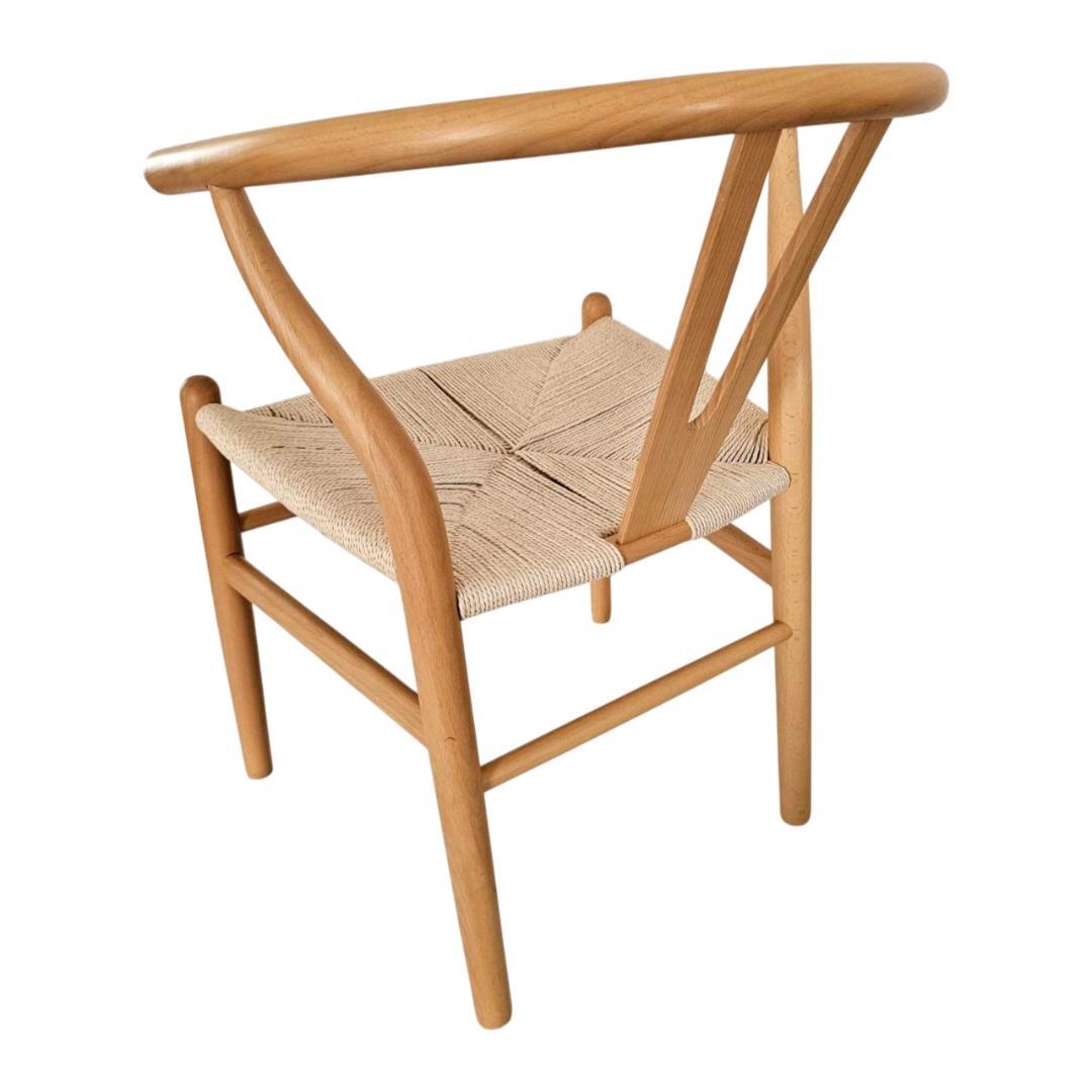 北欧Yチェア風 ペーパーコード ダイニングチェア① リプロダクト ナチュラル