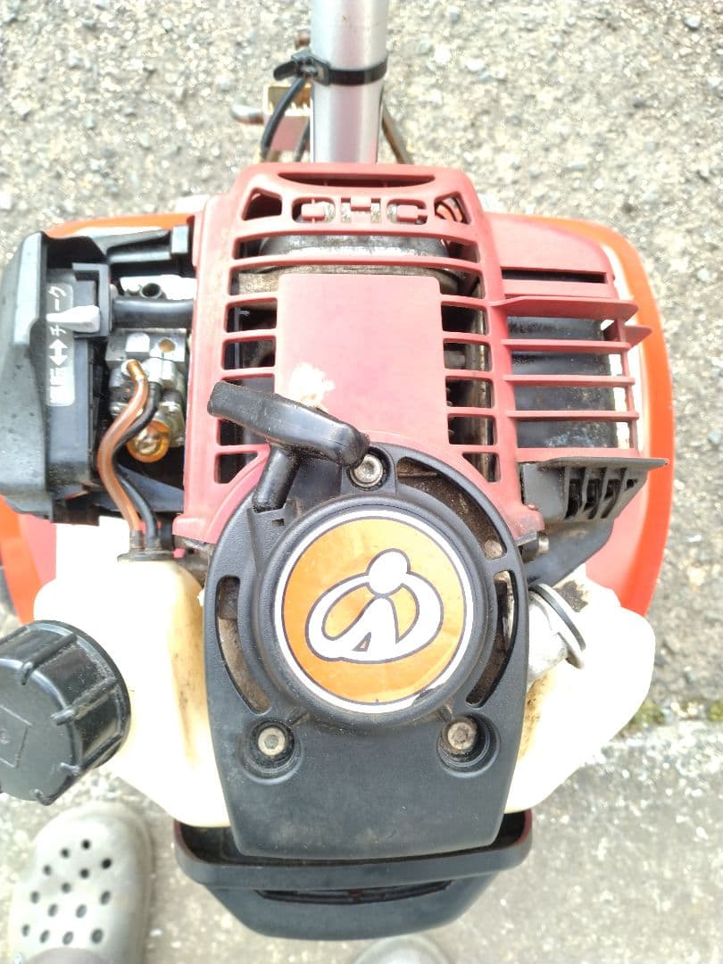 ★ISEKI 耕運機 ガソリンエンジン 赤ジャンク品