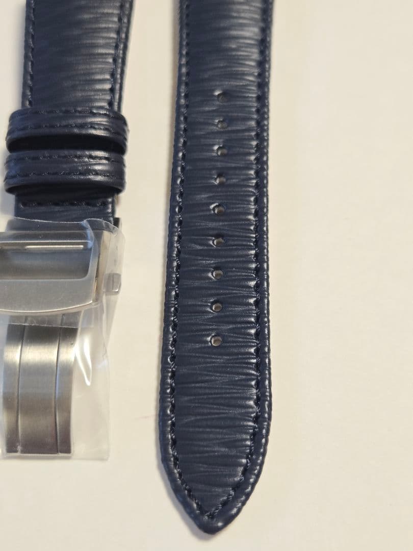 非売品【グランドセイコー】メンズサイズ レザーバンド&Dバックル(かん幅22㎜)