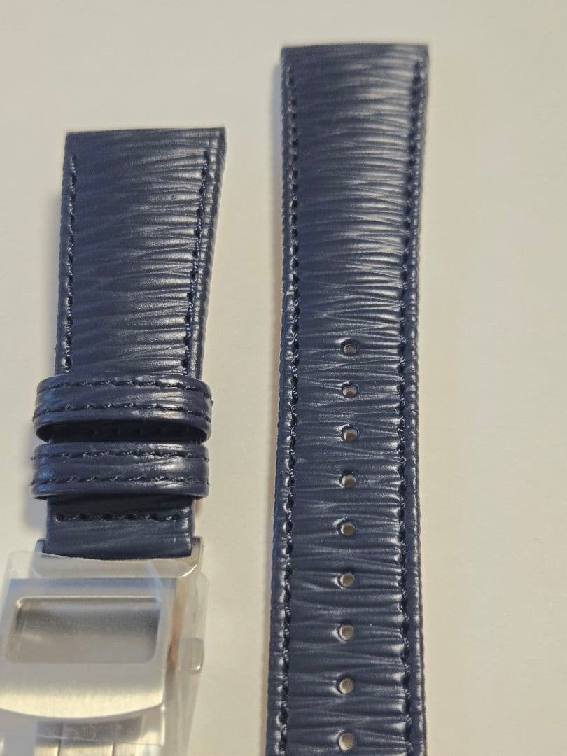 非売品【グランドセイコー】メンズサイズ レザーバンド&Dバックル(かん幅22㎜)