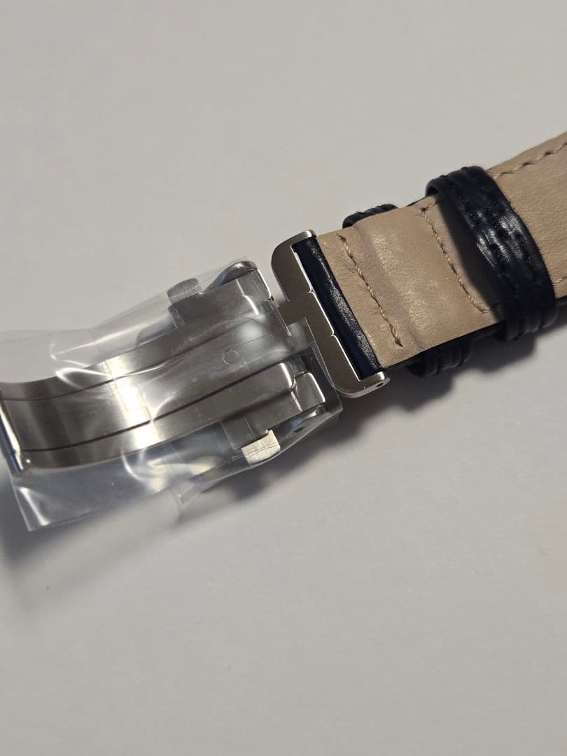 非売品【グランドセイコー】メンズサイズ レザーバンド&Dバックル(かん幅22㎜)