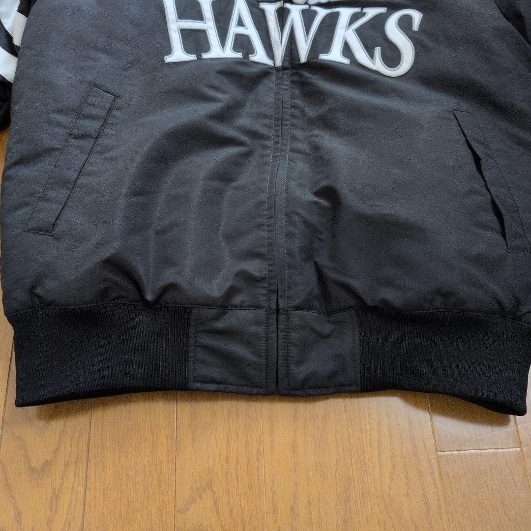 SoftBank HAWKS ジャケット Majestic ブラック　サイズL