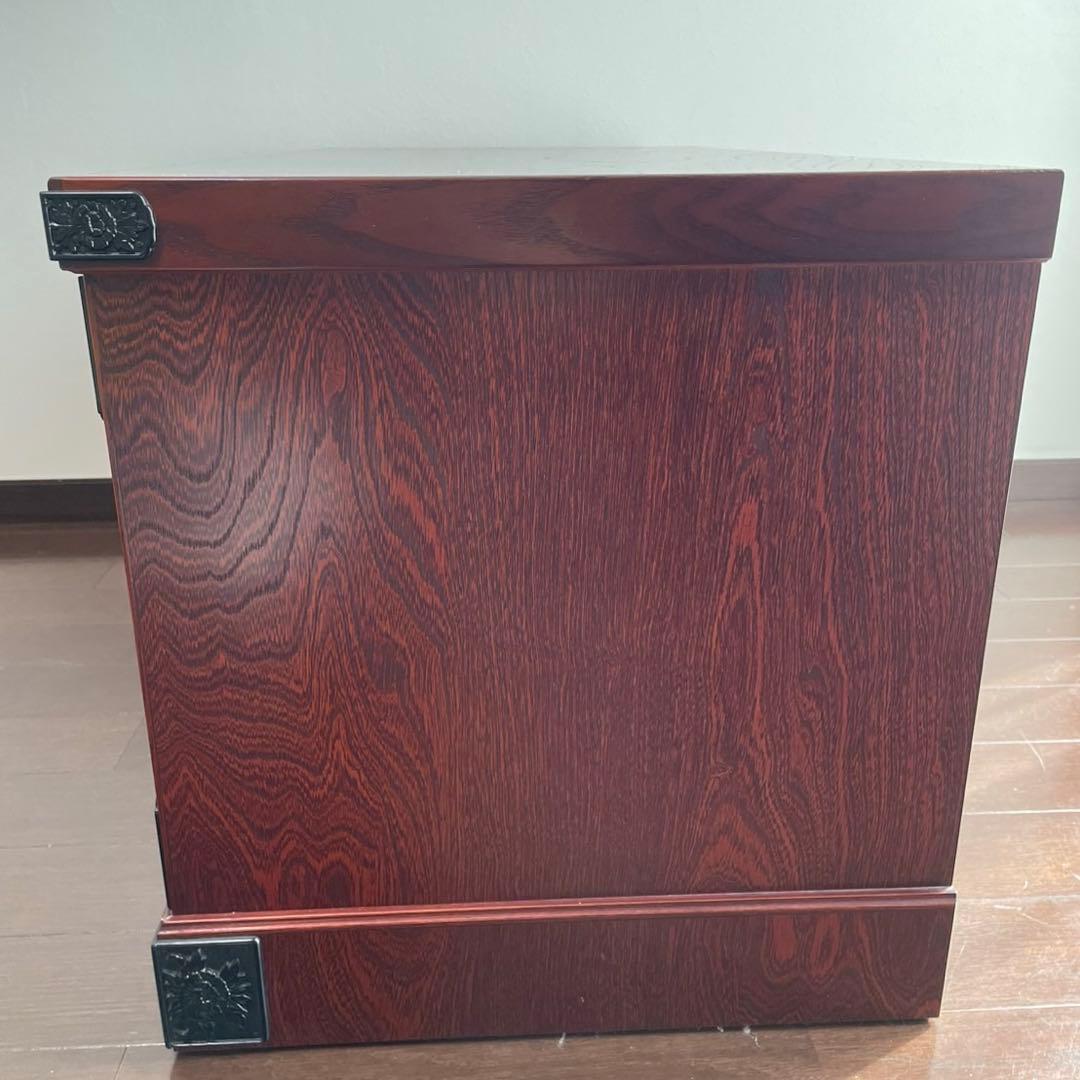 吉野民芸 テレビ台 ローボード 90cm 和モダン 欅 ケヤキ 天然突板 飾り棚