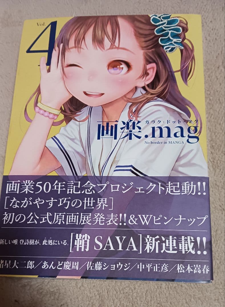希少 画楽.mag(ドットマグ) 1号～7号 諸星大二郎 ながやす巧 庵野秀明