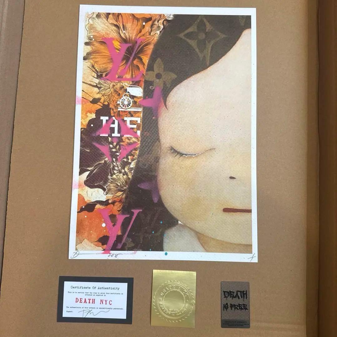 death nyc 世界限定1枚　現代アート　奈良美智