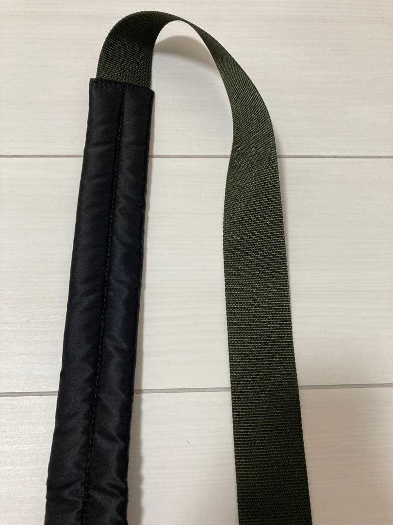 PORTER EXCHANGE ブラックグリーン　ストラップ