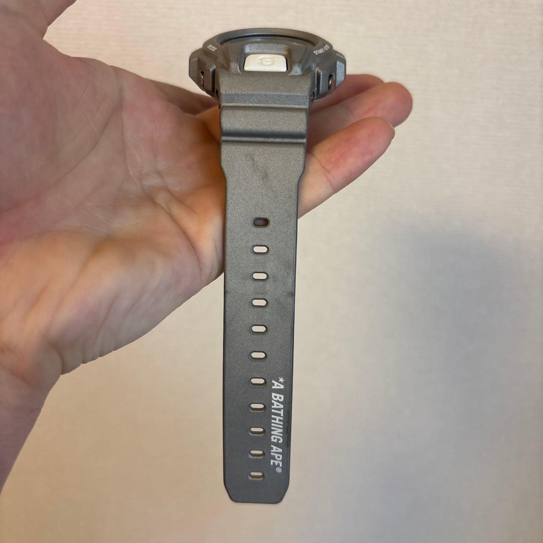 G-SHOCK A BATHING APE コラボ デジタル腕時計 グレー