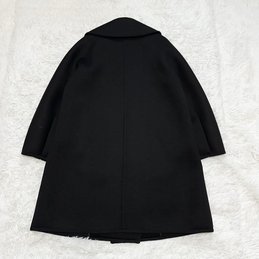 新品タグ付✨24aw 10.8万ANAYI ウールボンディングピーコート 38