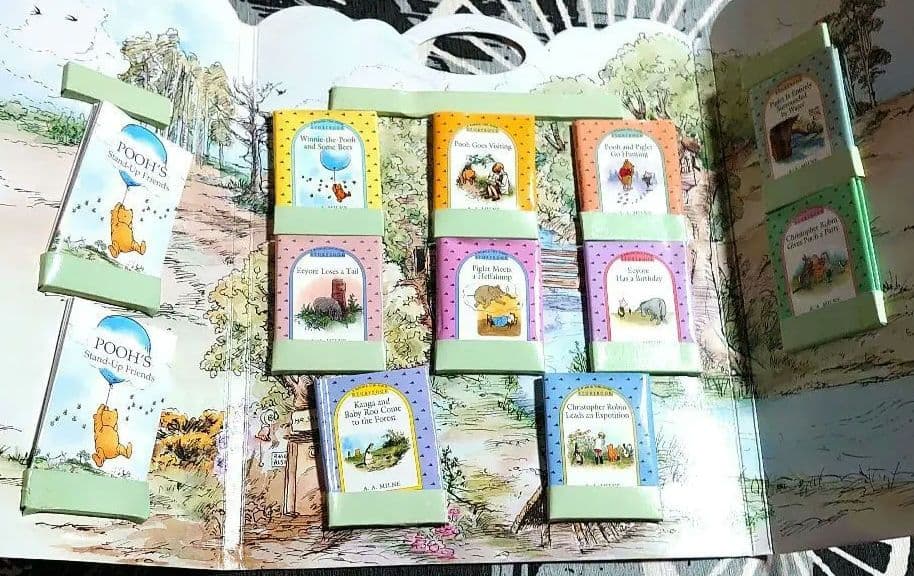 クラシック　プー　絵本　レア　ビンテージ　大型表紙　豆本