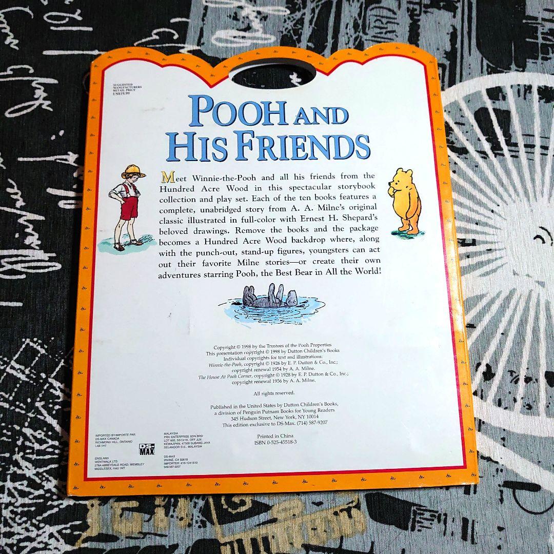 クラシック　プー　絵本　レア　ビンテージ　大型表紙　豆本