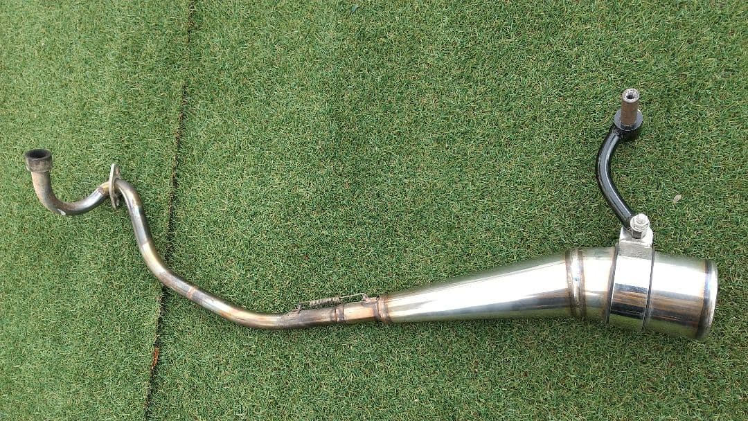 カブ C50 C90用 特注フルステンマフラー ワンオフ品