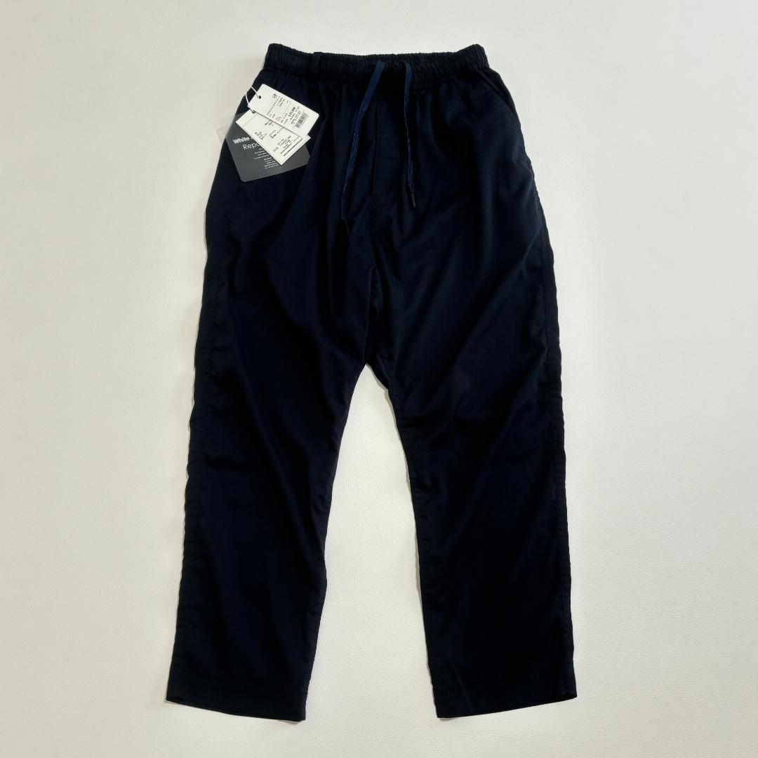 【新品タグ付き】ホワイトマウンテニアリング サルエルテーパードパンツ リネン混