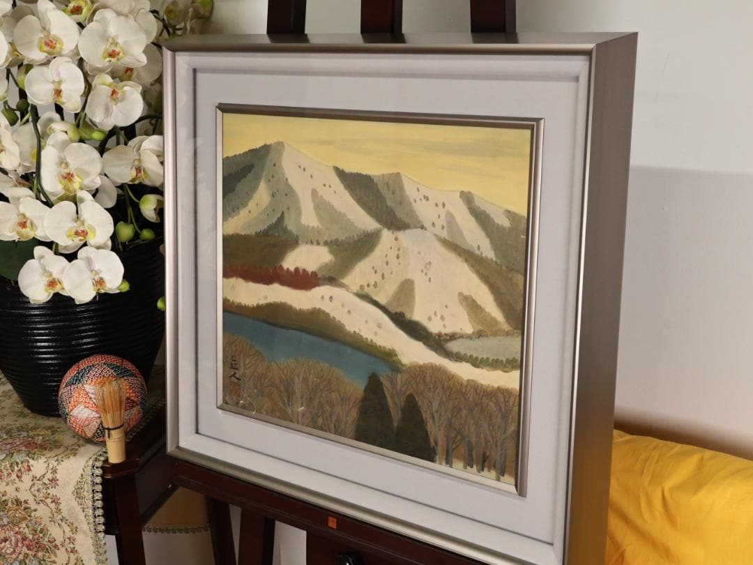 user_7c0e294b　山本丘人　「 冬山 」　８号　日本　BK148