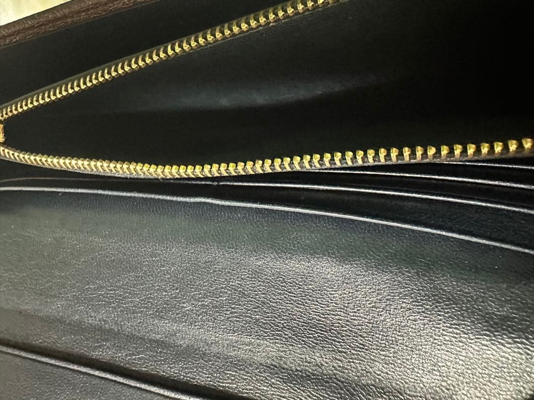 monecco さま専用LOEWE アナグラムブラウンレザー財布　美品