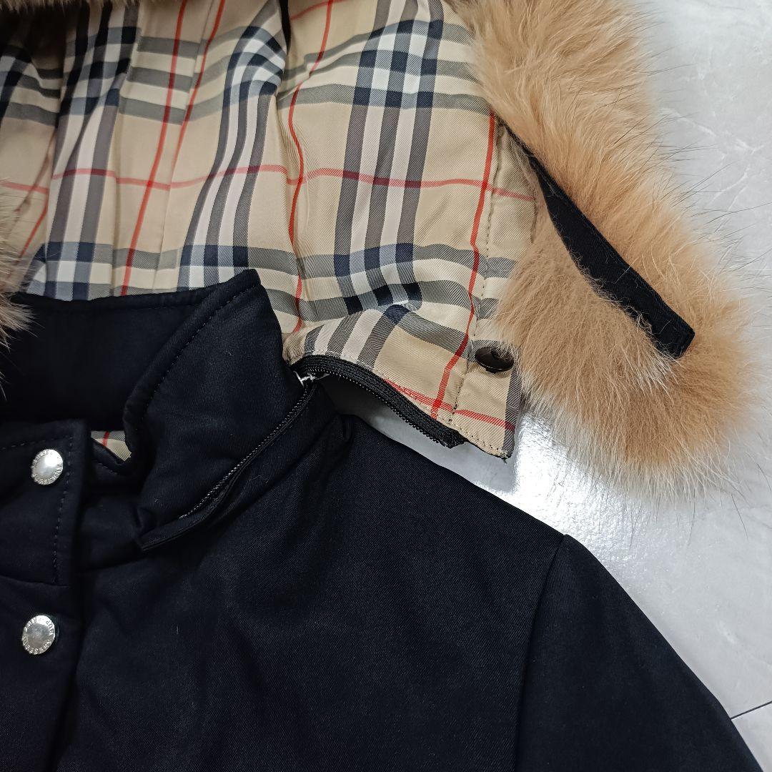 【美品】BURBERRY キッズ 中綿ジャケット ブルゾン ノバチェック 140