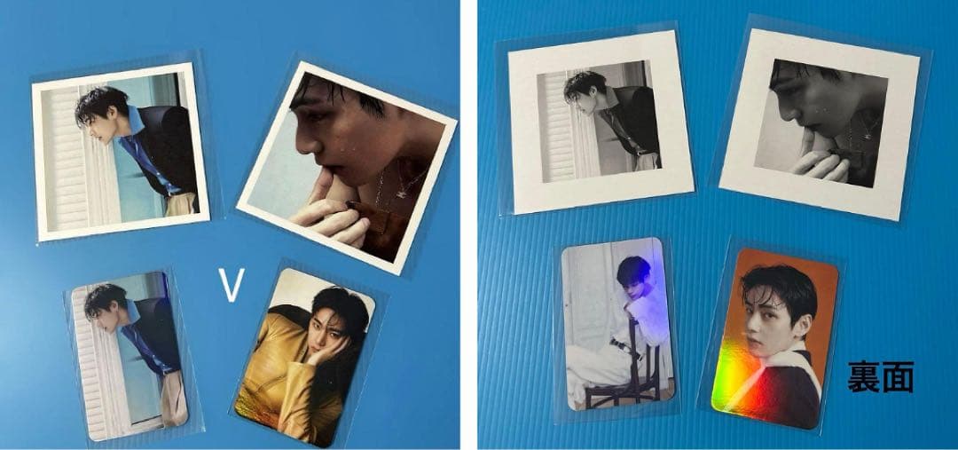 BTS V 'TIRTIR'アルバムキーホルダー・マグネットブックマーク