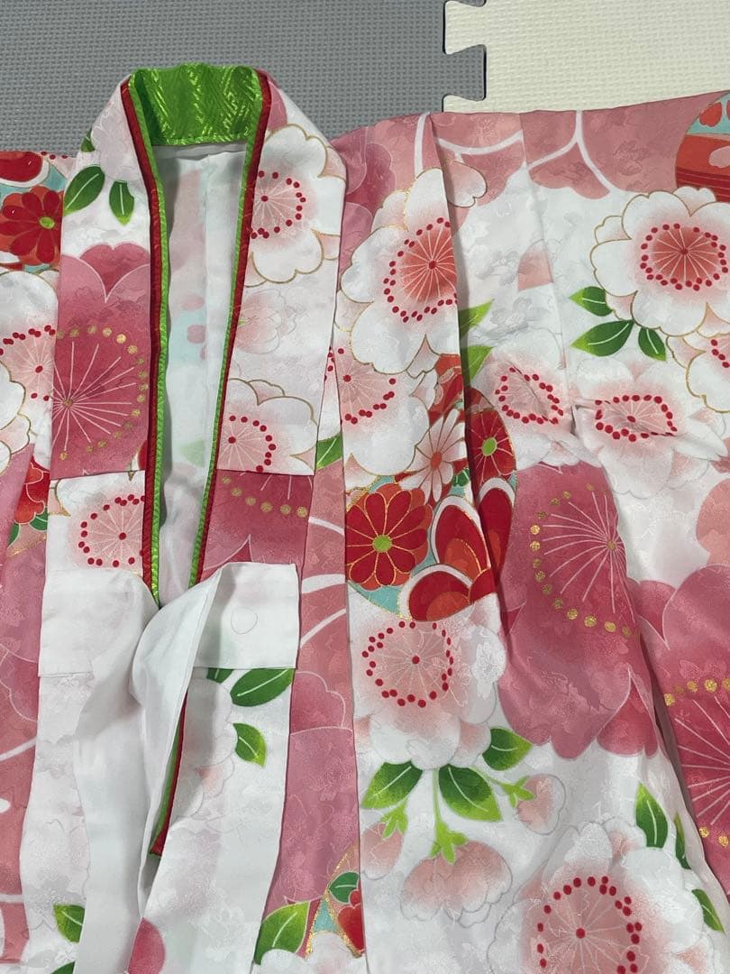 3歳　七五三セット　つけ毛あり