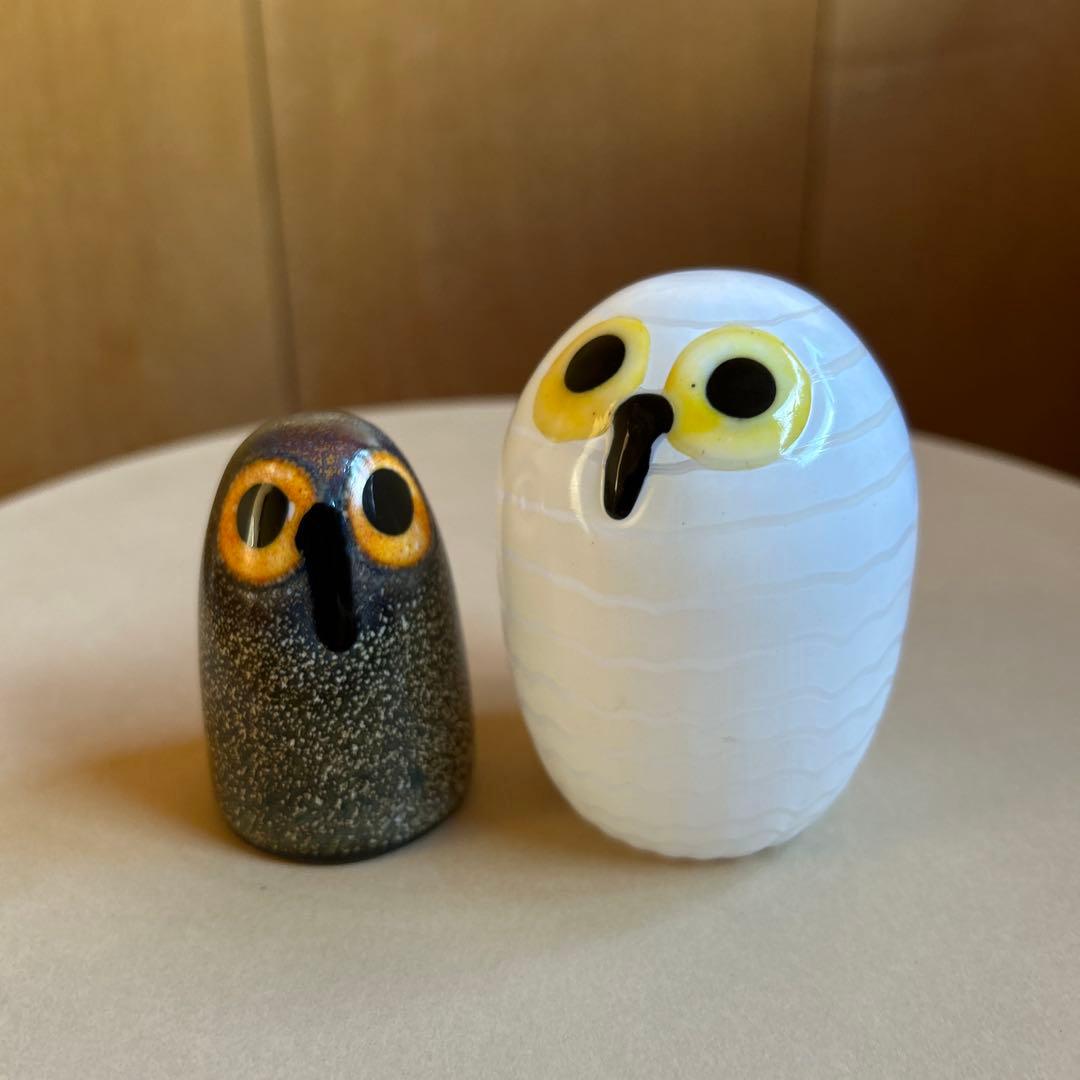 イッタラ バード　フクロウ　梟　オウル　2羽セット