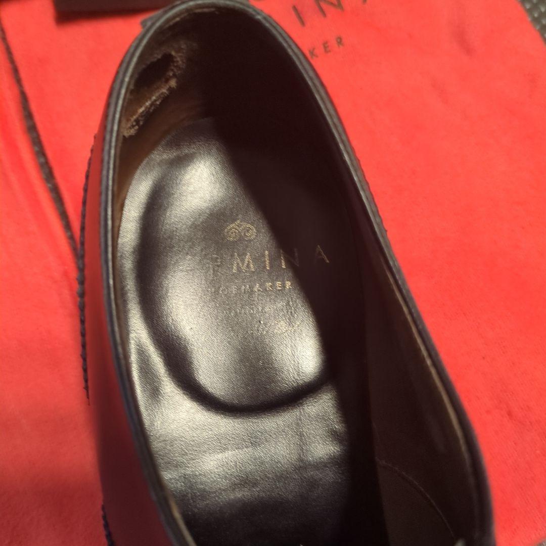 カルミナ　セミブローグ（カーフ レイン）10051　サイズ7.5