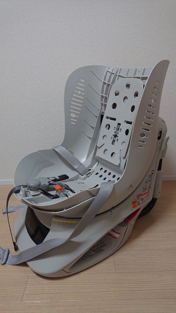 【美品・新生児OK】エールベベ クルットNT プレミアムW ブラウンオレ