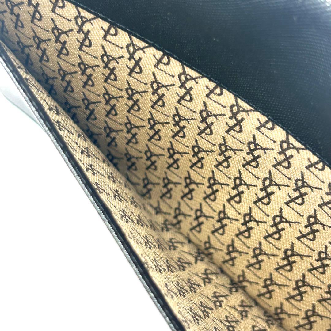 美品 サンローラン カサンドラ クラッチバッグ セカンドバッグ ブラック