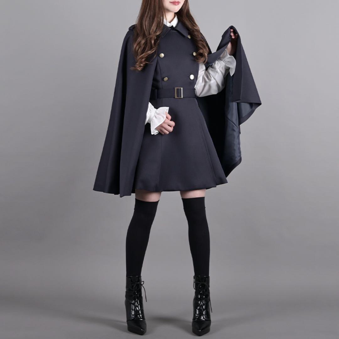 NO.S PROJECT クロークコート ノスプロジェクト ネイビー