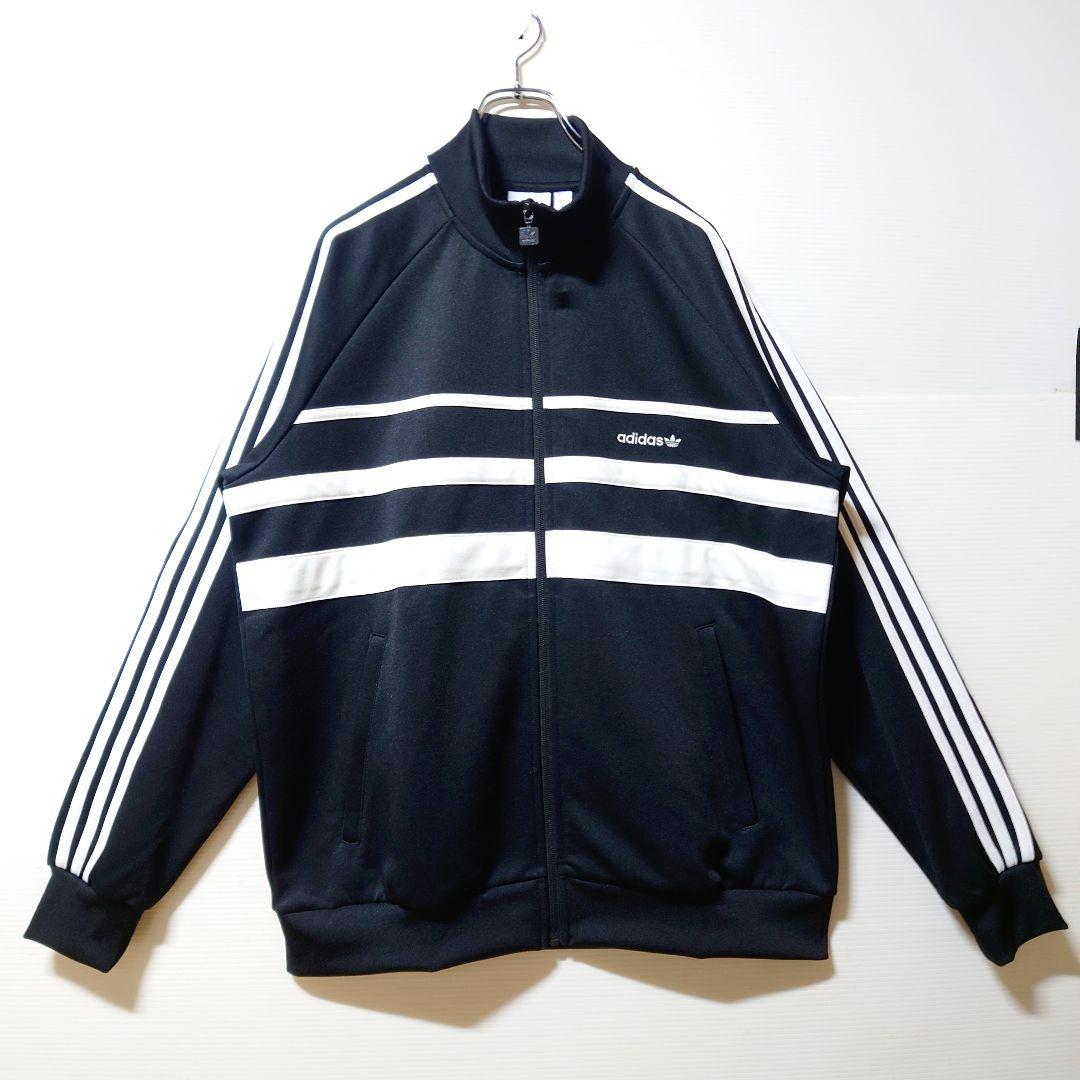 黒★2XL★The First トラックジャケット★ジャージ★男女★adidas