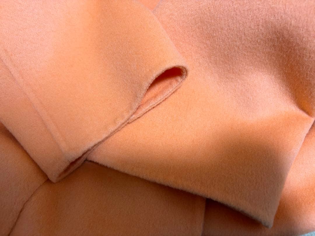 美品　BALLSEY プレミアムウールリバー オープンカラーショートコート36