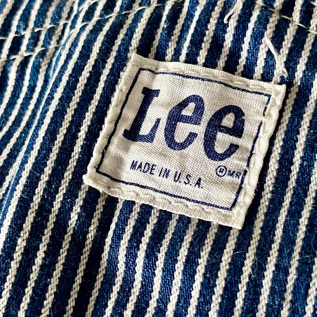 LEE / 70's denim hickory overall ヒッコリー
