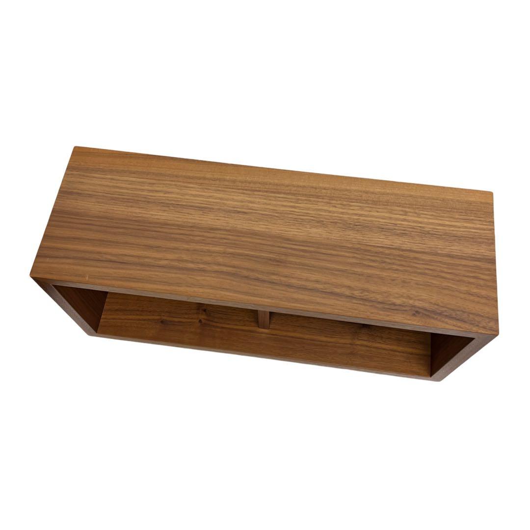 無印良品 壁に付けられる家具箱 3個セット ウォールナット